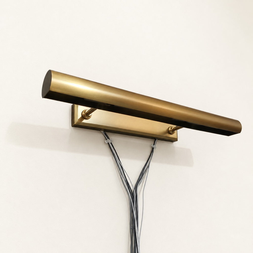 Linear Gold-Tone Wall Light