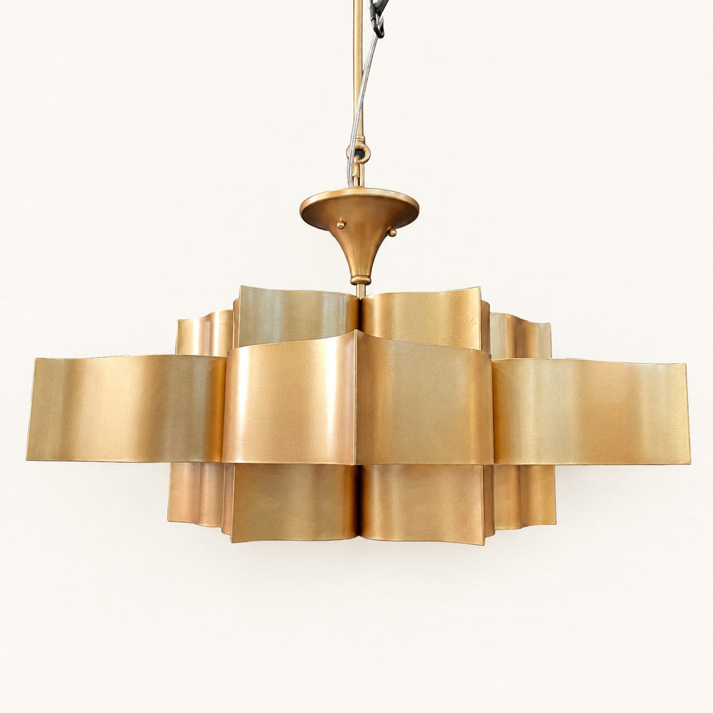Sculptural Ribbon Chandelier